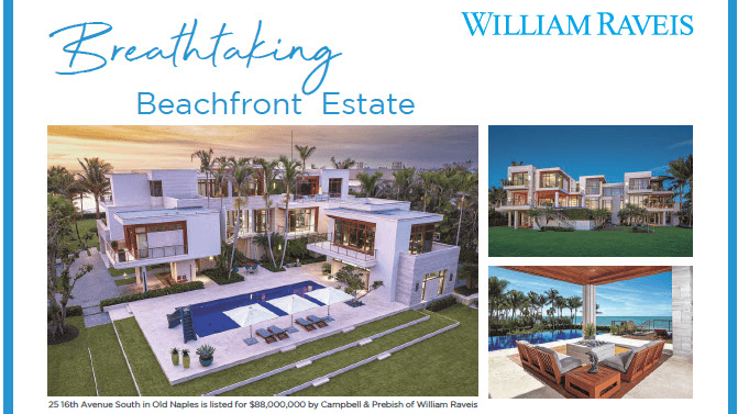 Naples Daily News: Breathtaking Beachfront Estate