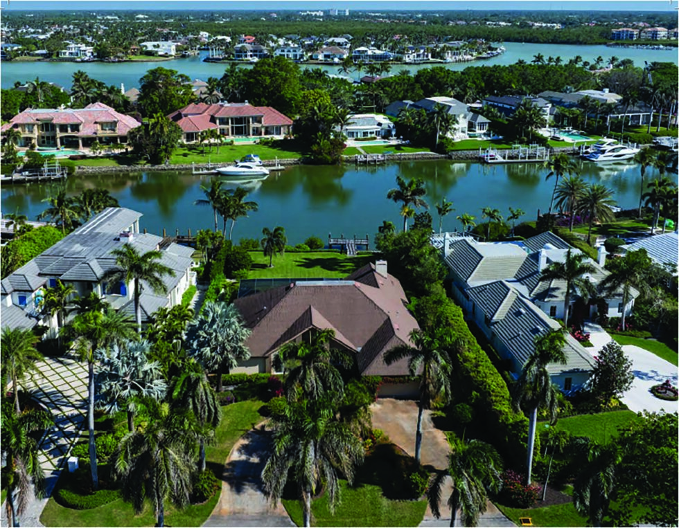 1013 Spyglass Lane Recent Sold Home in Port Royal, Naples, FL