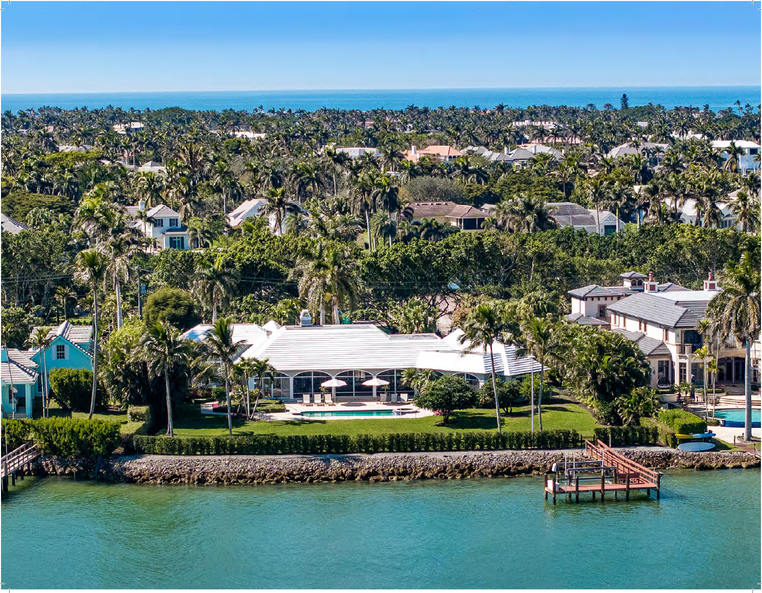 1241 Galleon Dr Recent Sale in Port Royal Area Naples, FL