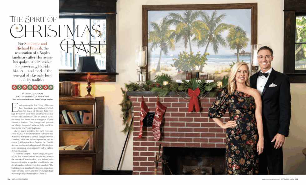 The Spirit of Christmas Past - Naples Illustrated article